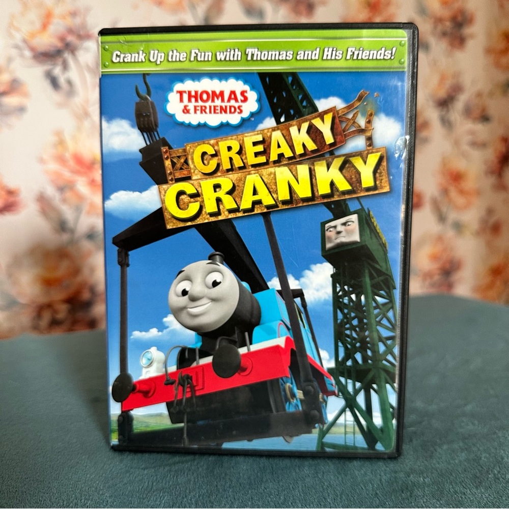 Thomas & Friends Creaky Cranky DVD with Yellow Crane